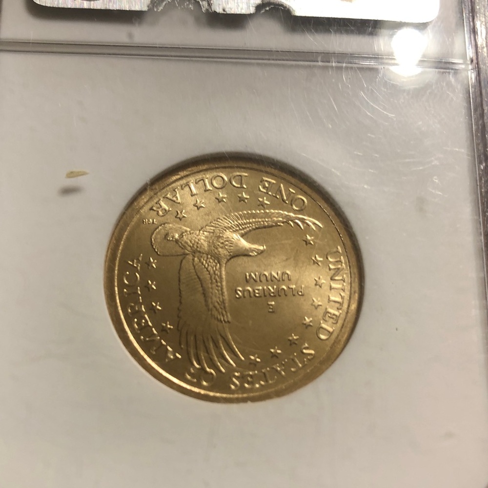 U.S. 2006 Susan B. Anthony Dollar NGC MS67 Gold-Tone - Picture 4 of 4